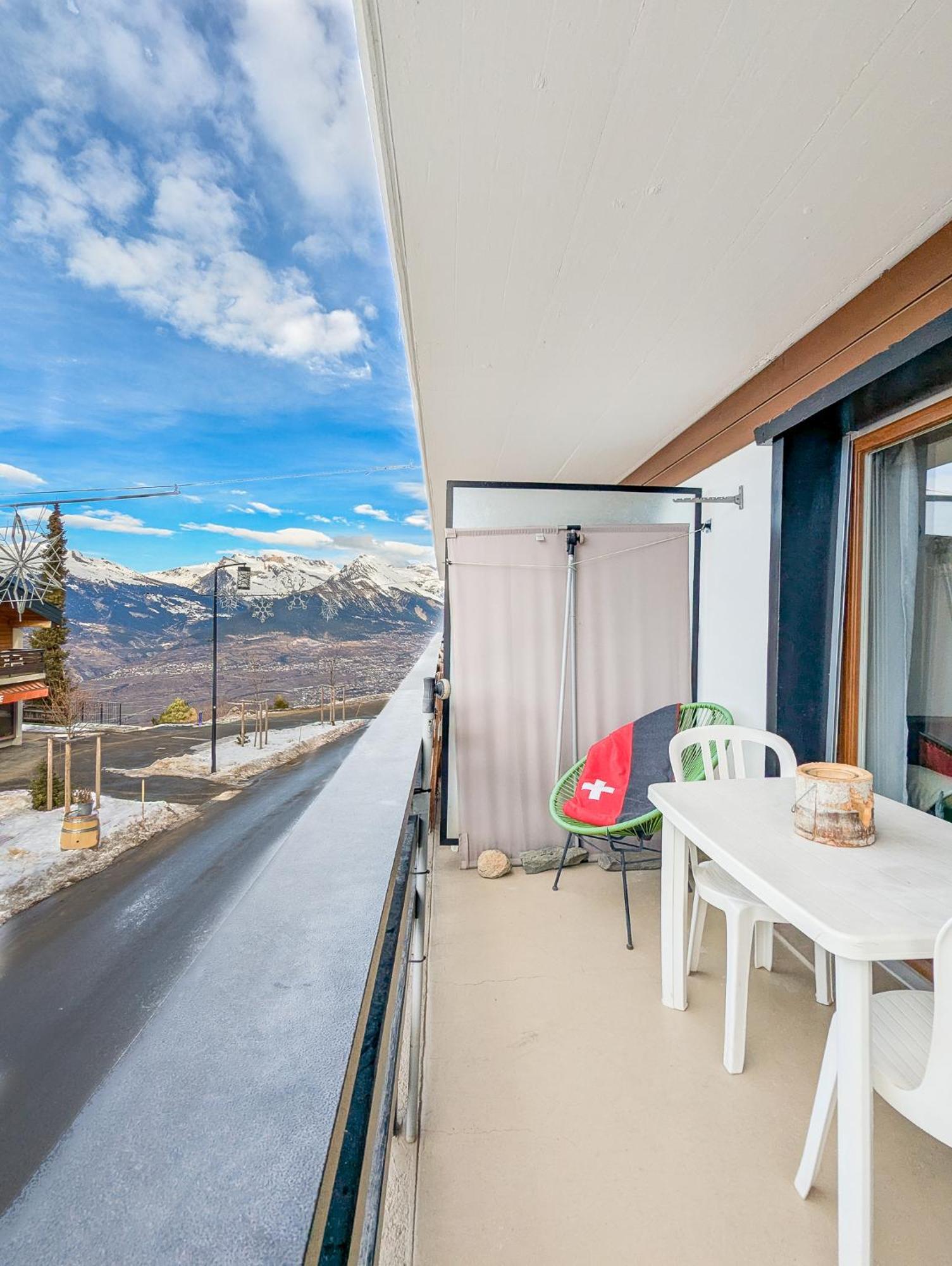 Ferienwohnung Center Of Veysonnaz With A View ! Exterior foto